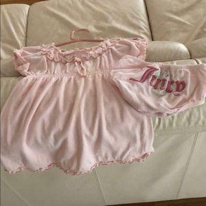 Baby girl juicy outfit